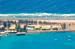 Layang Layang Resort - aerial view.